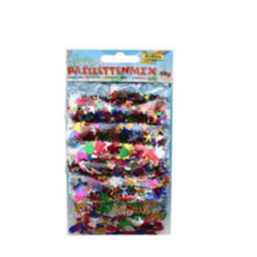 Folia Sequins X-Mas Assorted Colors Shapes Colors 2508