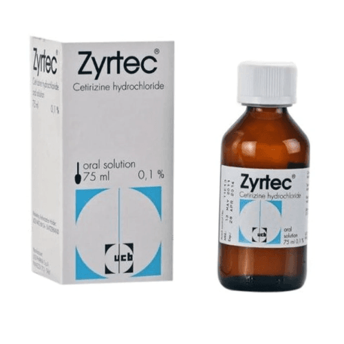 Zyrtec Syrup 250 Ml