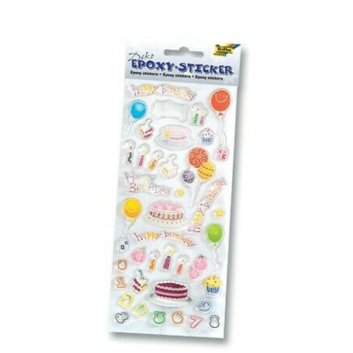 Folia Expoxy Stickers All Year Round Set7 161