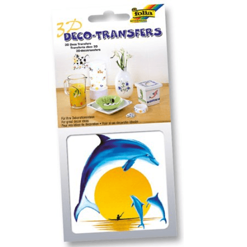 Folia 3D Deco Transfers Dolphins 18116