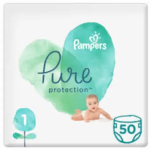 Pampers Pure Protection Size 1 50 Pc