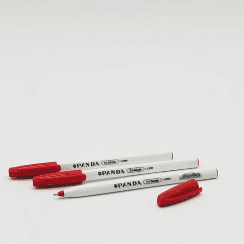 Panda Ball Pen Tri-Mate 1.0 Red X50 16703