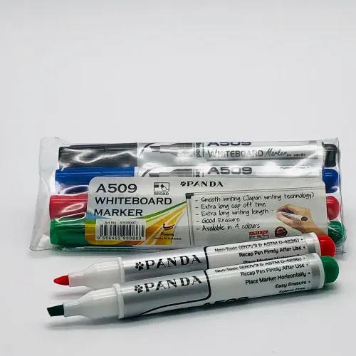 Panda Whiteboard Marker Setx4Clr A509