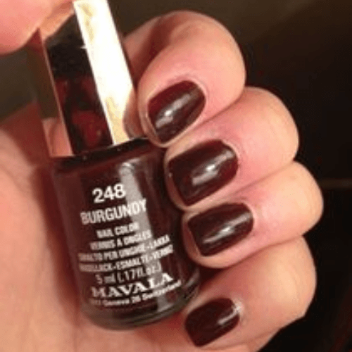 Mavala Nail Color Burgundy 248