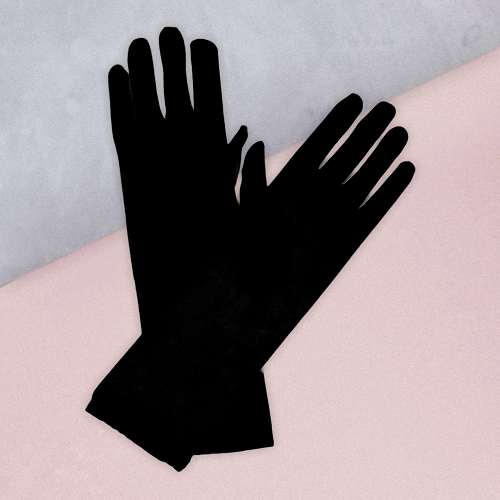 Black gloves