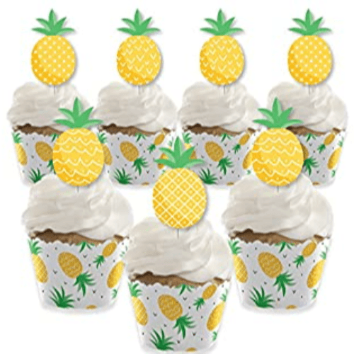 Pineapple Baking Cups 24 Set