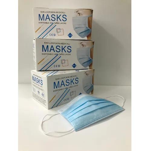 Hc Face Mask 3Ply (50Pcs@Box)