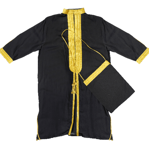 Garangao Costume Gold - Size 110 13 Years To 15 Years