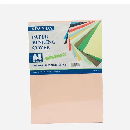 Panda Paper Binding Cover A4 C230-7 Pink