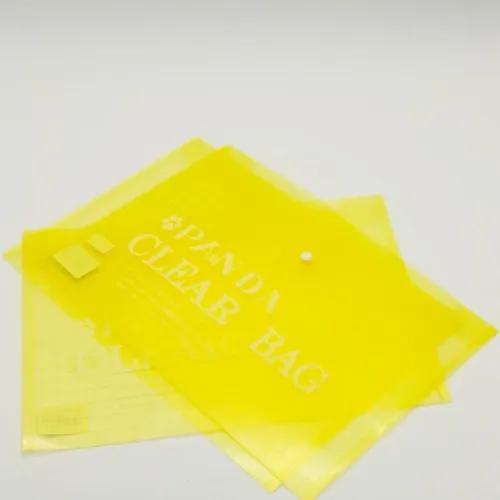 Panda Clear Bag W-209Agl 0.18 Yellow