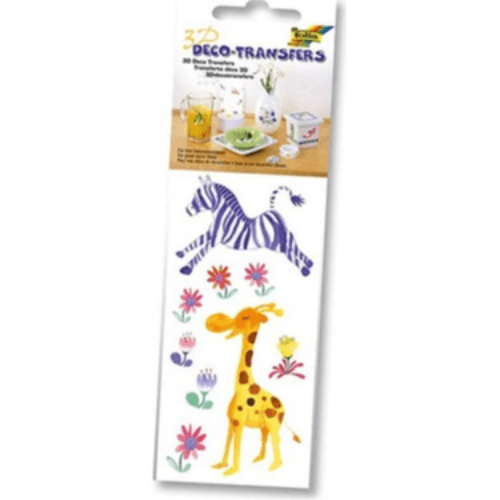 Folia 3D Deco Transfers Zebra 19105