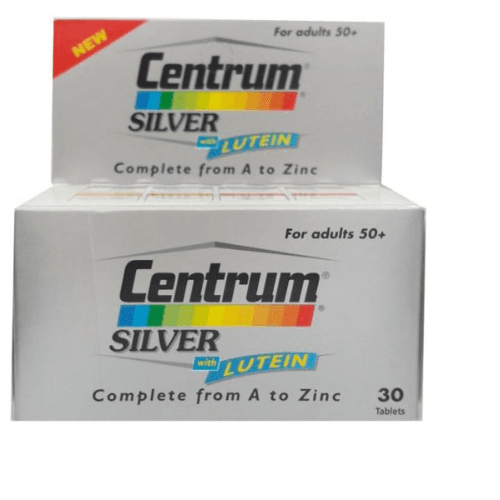 Centrum Silver With Lutein 30 Tablets