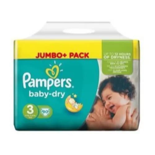 Pampers Baby Dry Size 3 90 Pcs