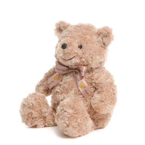 Martie Bear 60" Curly Beige