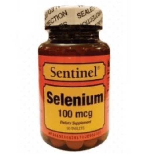 Sentinel Selenium 100Mcg 50 Tablets