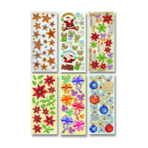 Folia 3D Stickers X-Mas Setii 1313