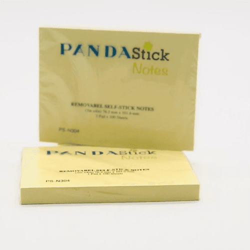 Panda Stick Notes 3X5" Yellow Pd-N305