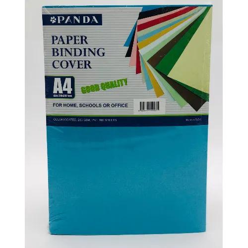 Panda Paper Binding Cover A4 C230-8 Lake Blue