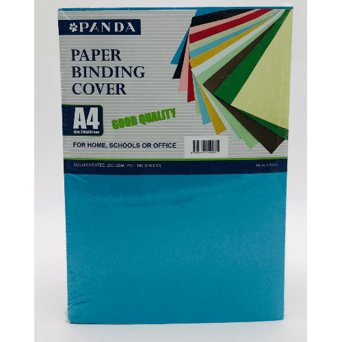 Panda Paper Binding Cover A4 C230-8 Lake Blue