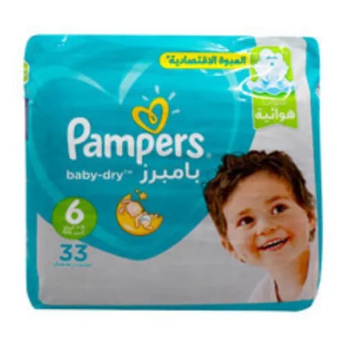 Pampers Baby Dry S6 33 Pc