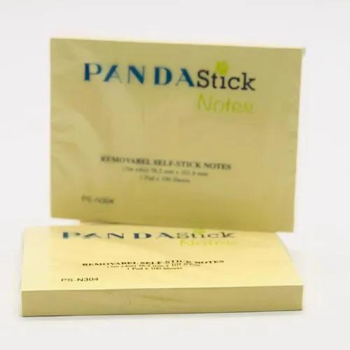 Panda Stick Notes 3X4" Yellow Pd-N304