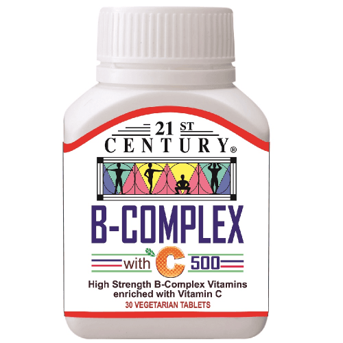 21St Century B-Complex With Vitamin C 30'S