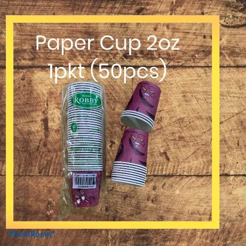 Paper Cup 2Oz (50Pcs)