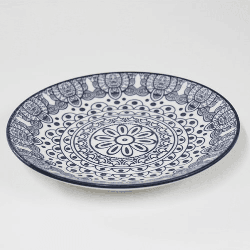 An Elegant Ceramic Serving Dish D03-011 9Inc