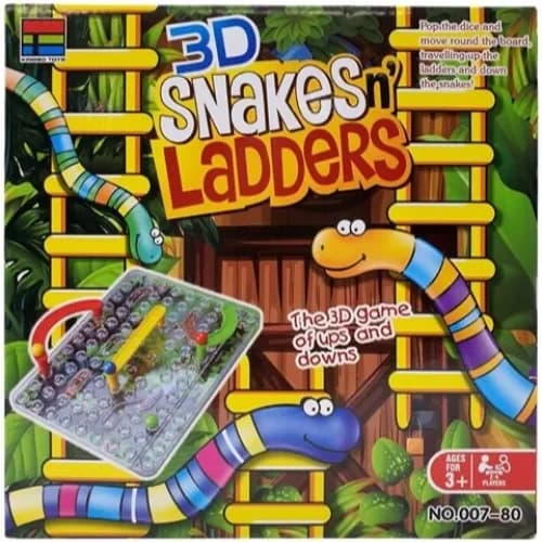 3D Snakes & Ladder