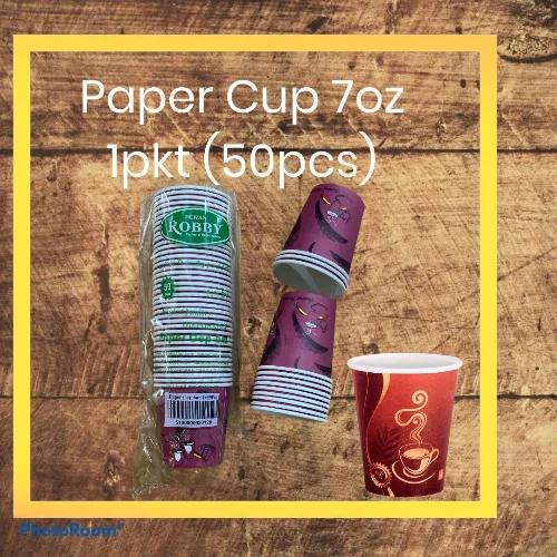 Paper Cup 7Oz (50Pcs)