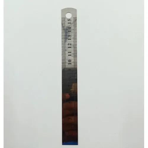 Ruler Steel 15Cm