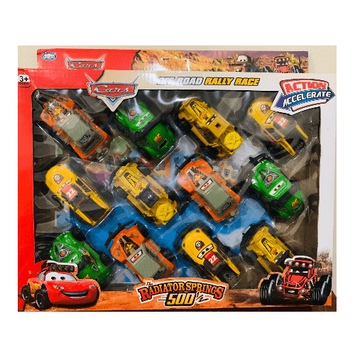 Plastic Car Radiator Springs Toys Push Back