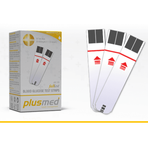 Plusmed Blood Glucose Test Strips