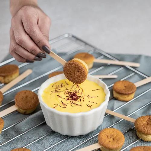 Augely With Saffron Sauce (Dipping)