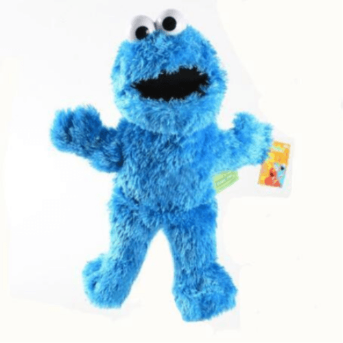 Coockie Monster From Sesame Street 30 Cm Puppets