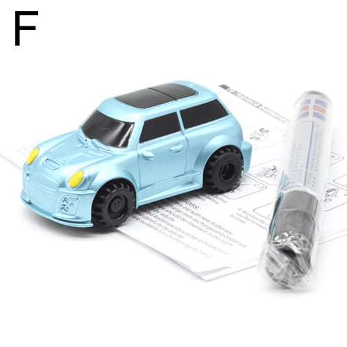 Inductive Car By Magic Pen-Blue Car