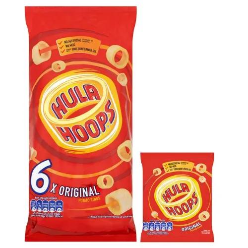 Hula Hoops Original Potato Ring 6X24G