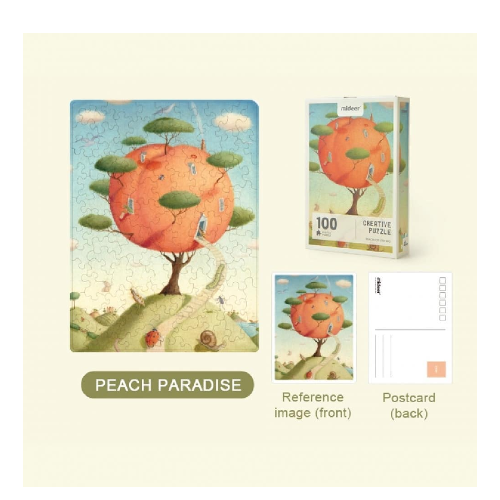 Creative Puzzle- Peach Paradise