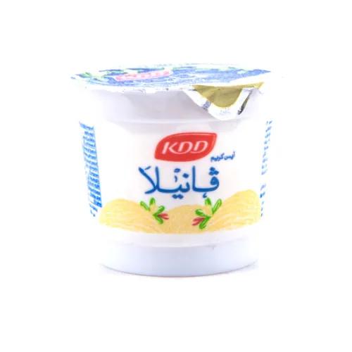 Kdd Ice Cream Cup Vanilla 100 Ml