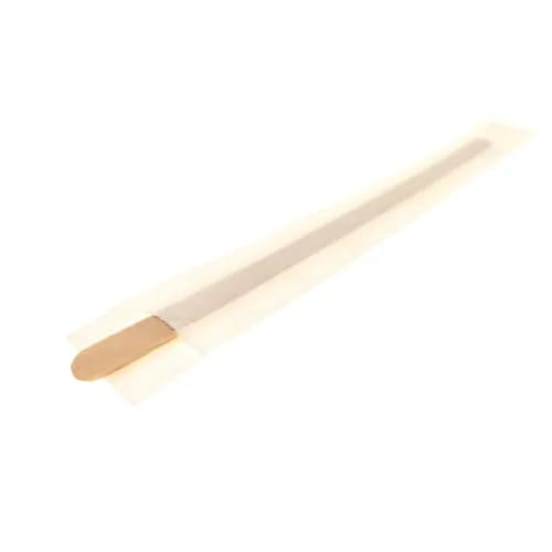 Wooden Stirrer With Wrapped 14cm (1000 Pieces Packet)