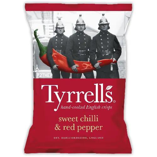 Tyrrells Sweet Chilli&Red Pepper Ch40Gms