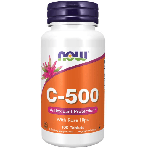 Now Vitamin C 500mg 100tab