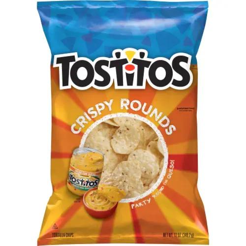 Tostitos Wht Crn Tort.Chp Rnd 10 Oz