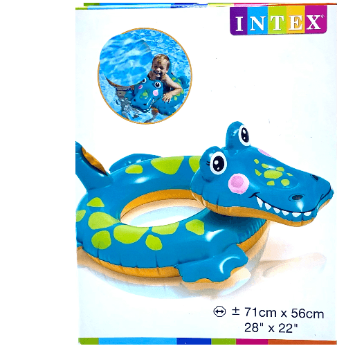 Intex Kids Swim Tube Crocodile 71cmx56cm - 4751