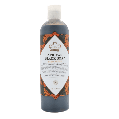 Nubian African Black Soap Body Wash - 384Ml