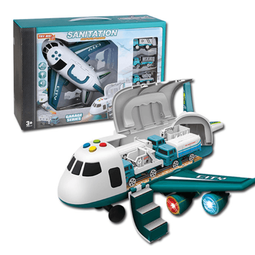 Multi-Functional Cars Airplane-Green