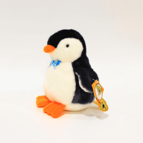 Black Penquine With Orange Feet 20 Cm