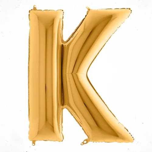 (N) Foil K Letter/Gold