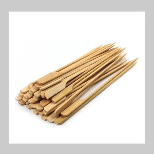 Wooden Skewer Flag 9cm  (100 Pieces Packet)