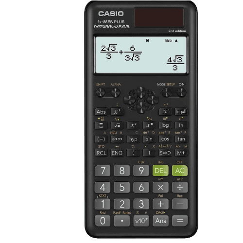 اله حاسبه كاسيو fx-85es plus الإصدار الثاني